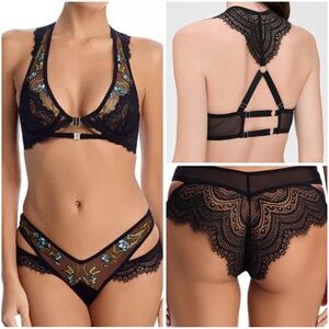 NWT Thistle & Spire "Aster" Set - L bralette & M panty